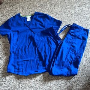 ScrubStar royal blue matching scrub set XS​